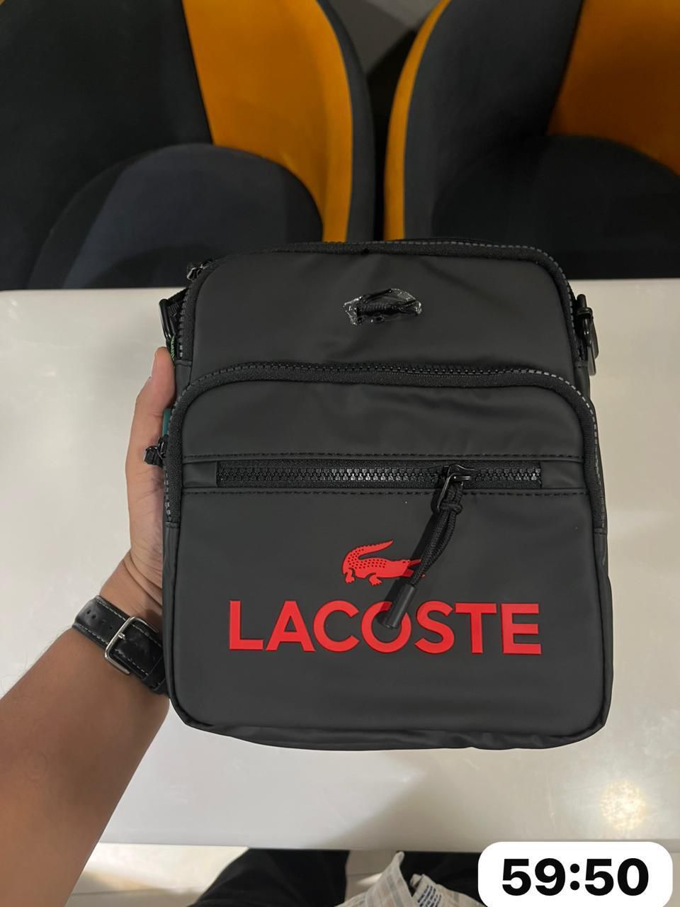 Canvas Sling Bag With Adjustable Strap