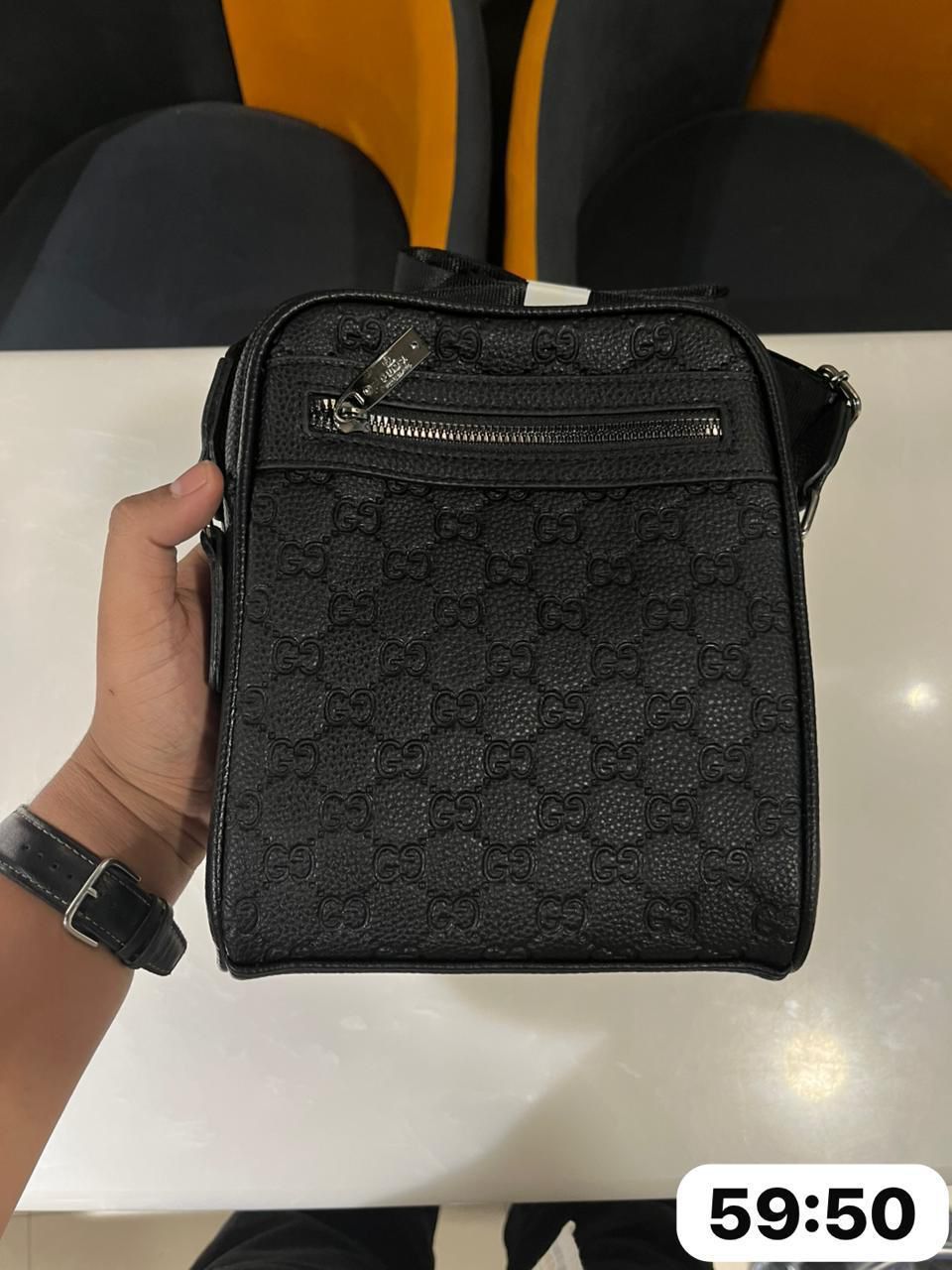 Color Block Sling Bag With Casual Look