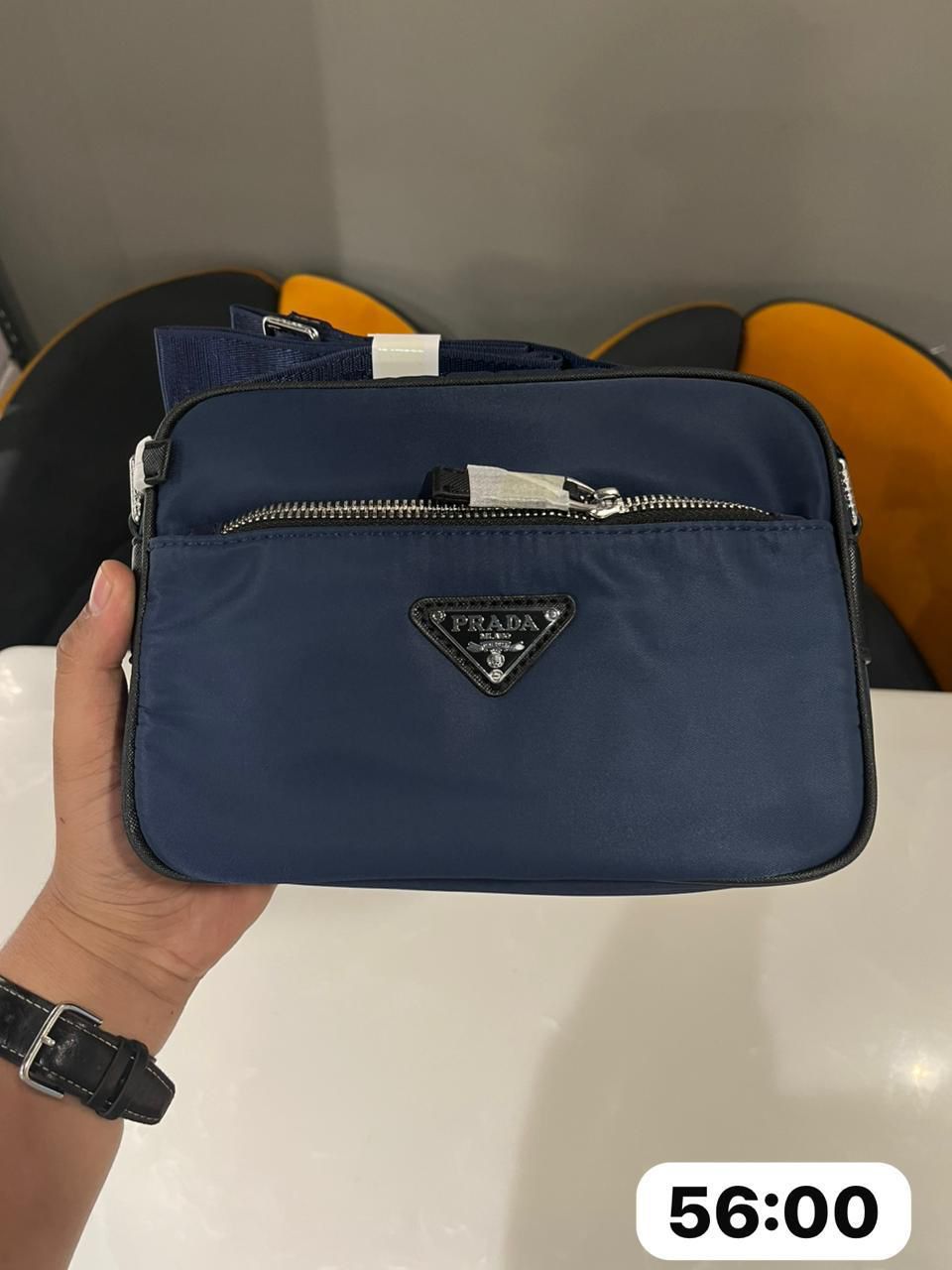 Sporty Sling Bag With Multiple Pockets