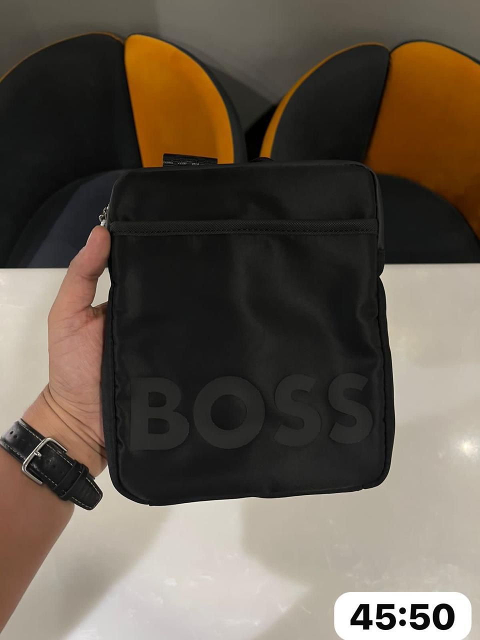 Elegant Solid Color Sling Bag With Clean Finish